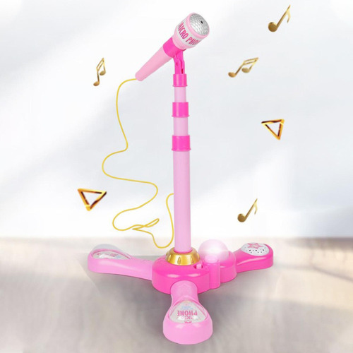 Qa Soporte De Micrófono Para Niños Sing Micrófono Juguete