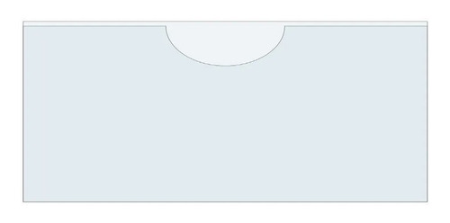 Imagem 1 de 4 de Identificador De Gavetas 6x3cm Kit Com 100 Peças