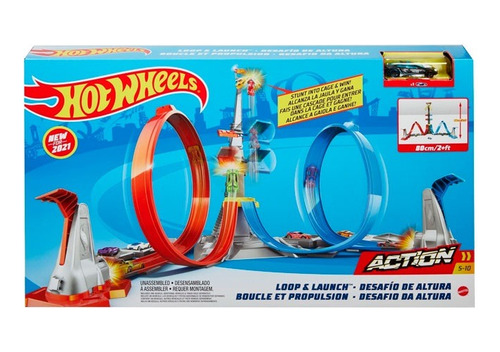 Pista Hot Wheels Action Desafío De Altura Mattel