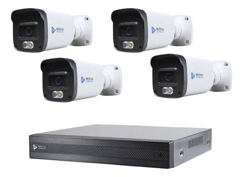 Kit Cctv 4 Camaras 5 Mp Audio Mdl-5202a +dvr 4 Canales