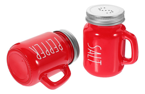 Dispensador De Especias De Cocina Con Coctelera De Vidrio, 2