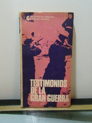 Adp Testimonios De La Gran Guerra / 1969 Bs. As.
