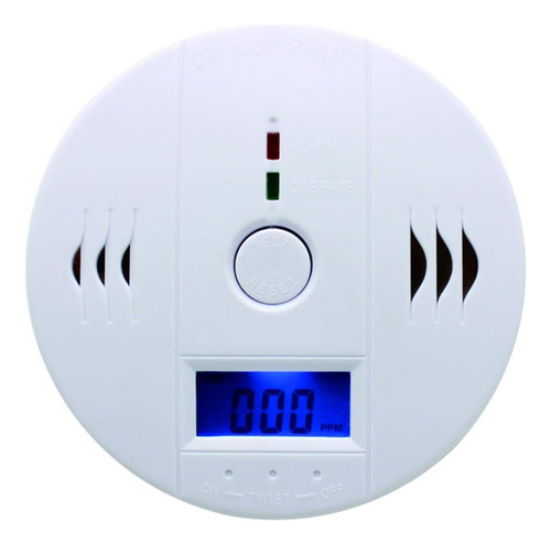Casa Cocina Monóxido De Carbono Detector De Alarma Sensor
