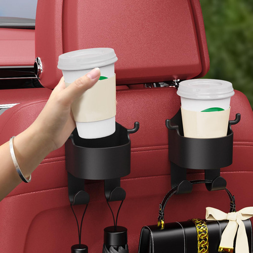 Soporte Para Vasos De Coche, Gancho Para Reposacabezas De