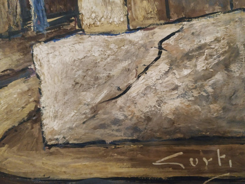 Oleo Espatulado. Ideal Para Comedores. Autor: Curti. (Usado)