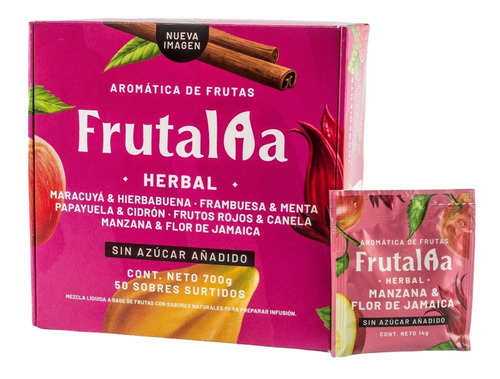 Aromática Frutalia Herbal X50 - Unidad a $892