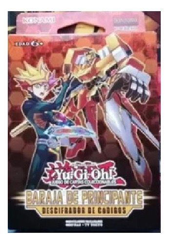 Descifrador Códigos Baraja Principiante Yu-gi-oh! Original