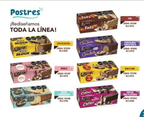 Helados Arcor Mayorista