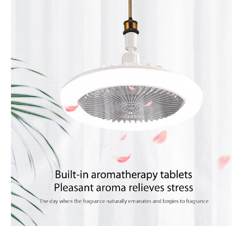 Lámpara De Techo Con Ventilador De Techo Con Luz Integrada
