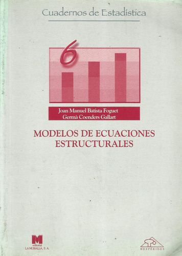 Modelos De Ecuaciones Estructurales J M Batista   #dc