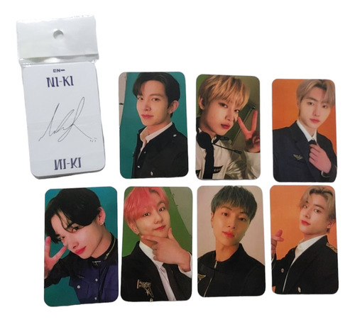 Photocards Enhypen × 7 Set Completo Kpop Fotos Photo Fanmade