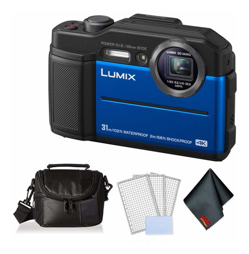 Panasonic Lumix Dc Ts7 Camara Digital Impermeable Negro