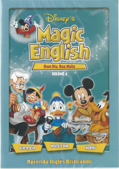Dvd Disney's Magic English Bom Dia Boa Noite - Volume 2 | Frete grátis
