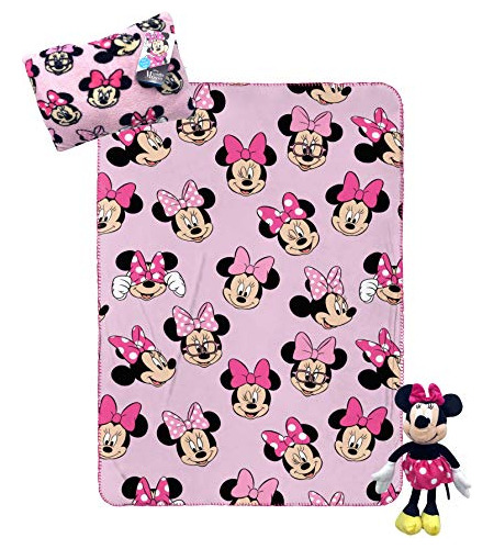 Jay Franco Disney Minnie Mouse Juego De Viaje: Juego De Viaj