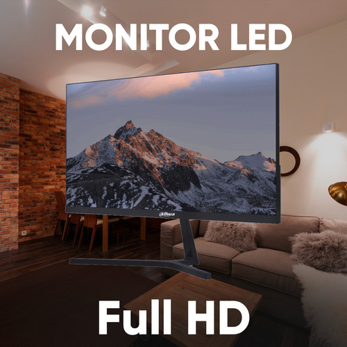 Monitor Dahua con pantalla de 27" 60Hz 127V y resolución Full HD