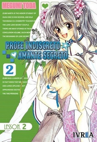 Profe Indiscreto, Amante Secreto 02 Ic (ultimo), De Megumi Toda. Editorial Ivrea España En Español