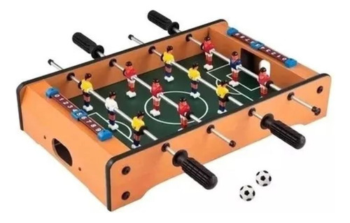 Futbolin Madera Juego Fútbol Niños Equipos Colombianos 50cm