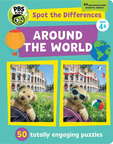 Libro Spot The Differences: Around The World: 50 Totally E