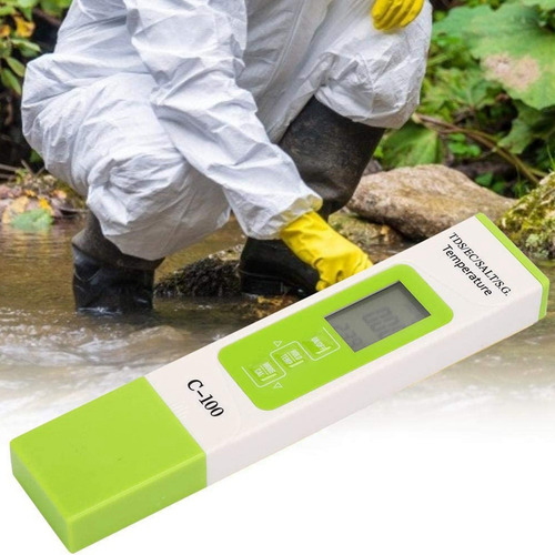Agua De Mar Digital Portátil 5 En 1 Con Salinidad, Temperatu