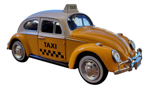 1966 Volkswagen Beetle Fusca Miniatura Taxi - 1/24 Vw