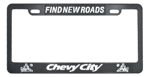 Juego Marcos Portaplacas Chevy City