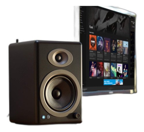 Audioengine A5+ Wireless Speakers Powered Bluetooth Speake