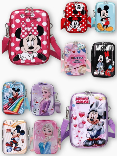Bandoleros Porta Teléfono Infantil Bolsos De Hombro Cartera