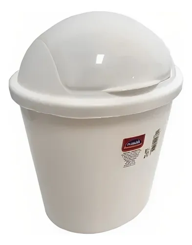 comprar Cesto Tacho Basura 11 Lts Vaiven Plasutil Baño Mesada