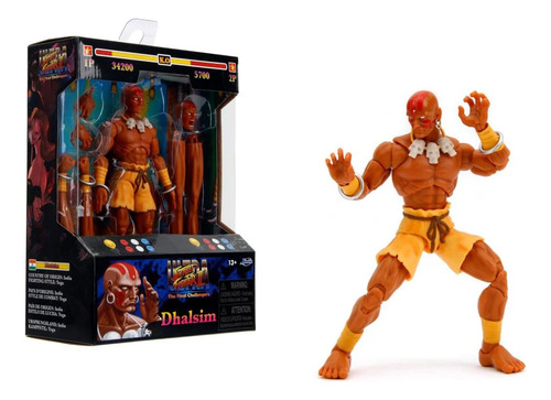 Jada Ultra Street Fighter Ii: The Final Challengers Dhalsim