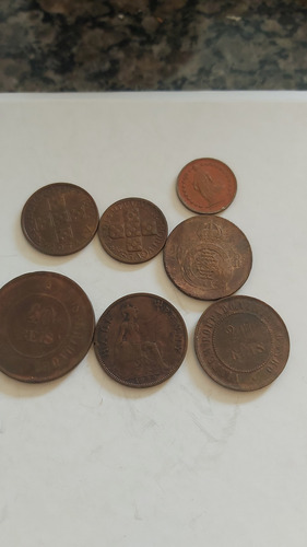 Vendo Moedas Antigas 1910.1869.1929.1897.1949. 40 Reis