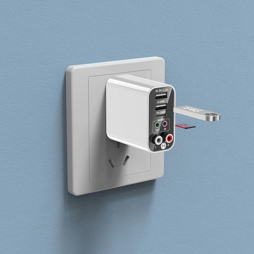 Bluetooth 5.0 Adaptador Receptor Transmisor Enchufe De Ee.