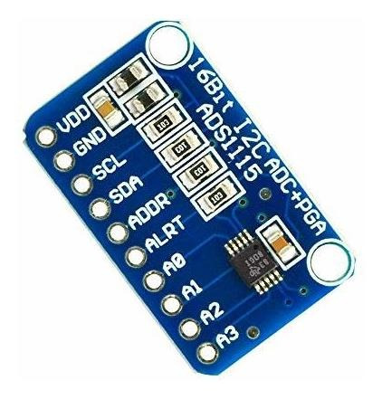 Imagen 2 de 5 de Gowoops 2 Piezas De 16 Bits I2c Ads Pga Ads1115 Convertidor