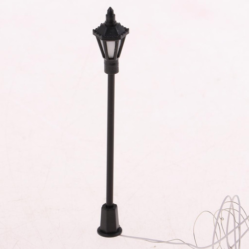 Ferrocarril Modelo Led Farola Lámparas 100 Piezas 1:150