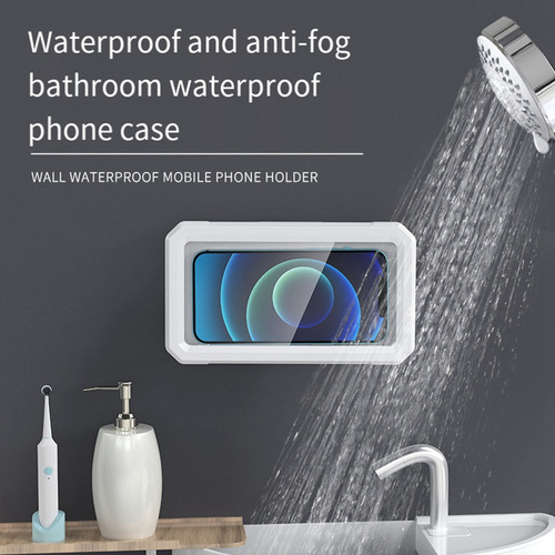 Soporte Para Teléfono De Ducha Impermeable Con Rotación De 3
