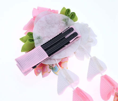 Pinza Para El Pelo Clsica Japonesa Con Borla De Flores, Para