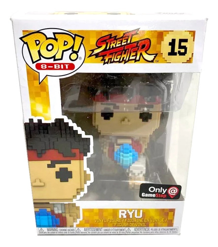 Street Fighter Ryu 8 Bit Exclusive Funko