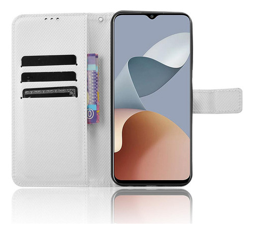 B Funda Para Zte Axon 50 Lite Funda Magnética Para Tarjetero