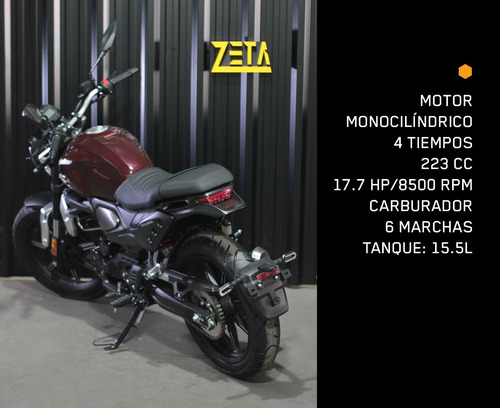 Imagen 5 de 15 de Gilera Ac4 Moto 250 0km Neo Clásica Cafe Racer Custom