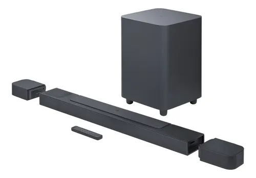 Soundbar Jbl Bar 800 Sem Fio 5.1.2 Canais 360w Rms Cor Preto Freq...