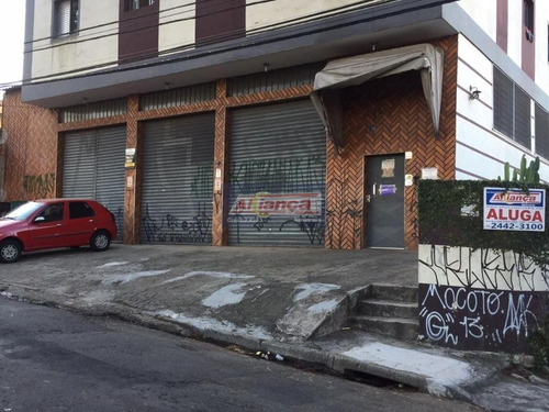 Salão Para Alugar, 550 M² Por R$ 7.000/mês - Vila Augusta - Guarulhos/sp - Cód. Sl0576 - Ai13862