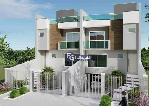Imagem 1 de 30 de Sobrado Triplex 03 Dormitórios À Venda, 267m² Total Por R$ 819.000 - Abranches - Curitiba/pr - So0200