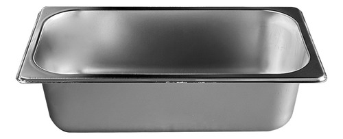 Inserto De Tercio 1/3 X 10 Cm De Acero Inoxidable Mercainox