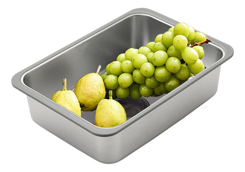 Pia De Cozinha Pequena Em Aço Inox Com Cuba Única M