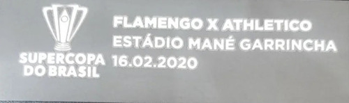 Patchs Supercopa Do Brasil E Recopa 2020