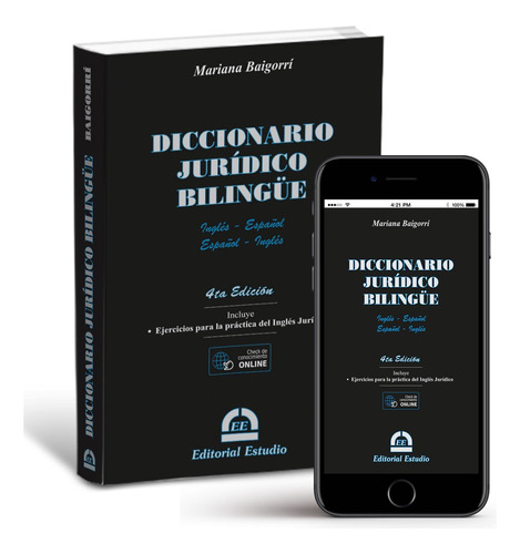 Diccionario Jurídico Bilingüe - Ultima Edicion