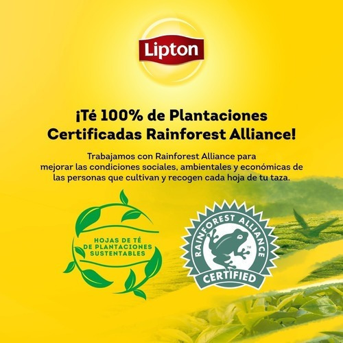 4 Tarros Lipton Té Chai Granel 95 G