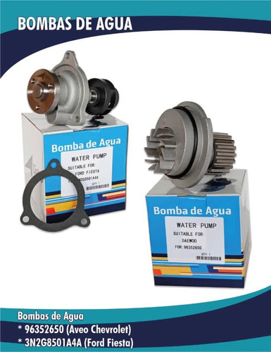 Bomba De Agua Original Cisbro Para Fiesta Power, Ka, Ecospor