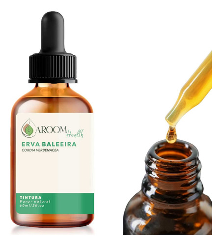 Extrato De Erva Baleeira - Tintura Erva Em Gotas 60 Ml