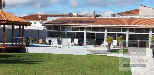 Casa Com 3 Dormitórios À Venda, 900 M² Por R$ 4.000.000,00 - Chácaras Residenciais Santa Maria - Votorantim/sp - Ca0072