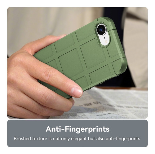 Capa Tpu À Prova De Choques Para iPhone 16e, Cobertura Total